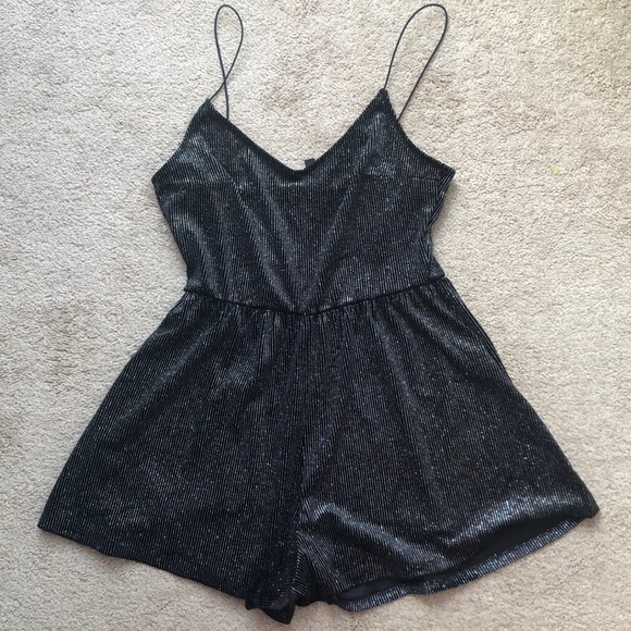 Divided Pants - H&M Divided Sparkle Romper